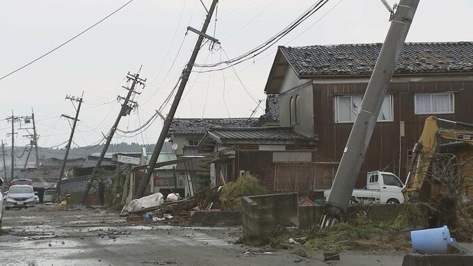 石川県内で停電1万9900戸・通信障害続く　ともに完全復旧めど立たず　能登半島地震|TBS NEWS DIG