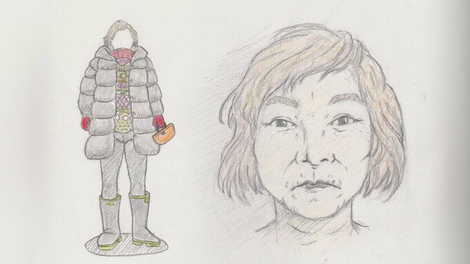「仰向けで動かない人がいる」河川敷に女性遺体、50代～80代くらいの身元不明で似顔絵や着衣画像を公開　北海道音更町の鈴蘭川　|　北海道のニュース｜HBC北海道放送