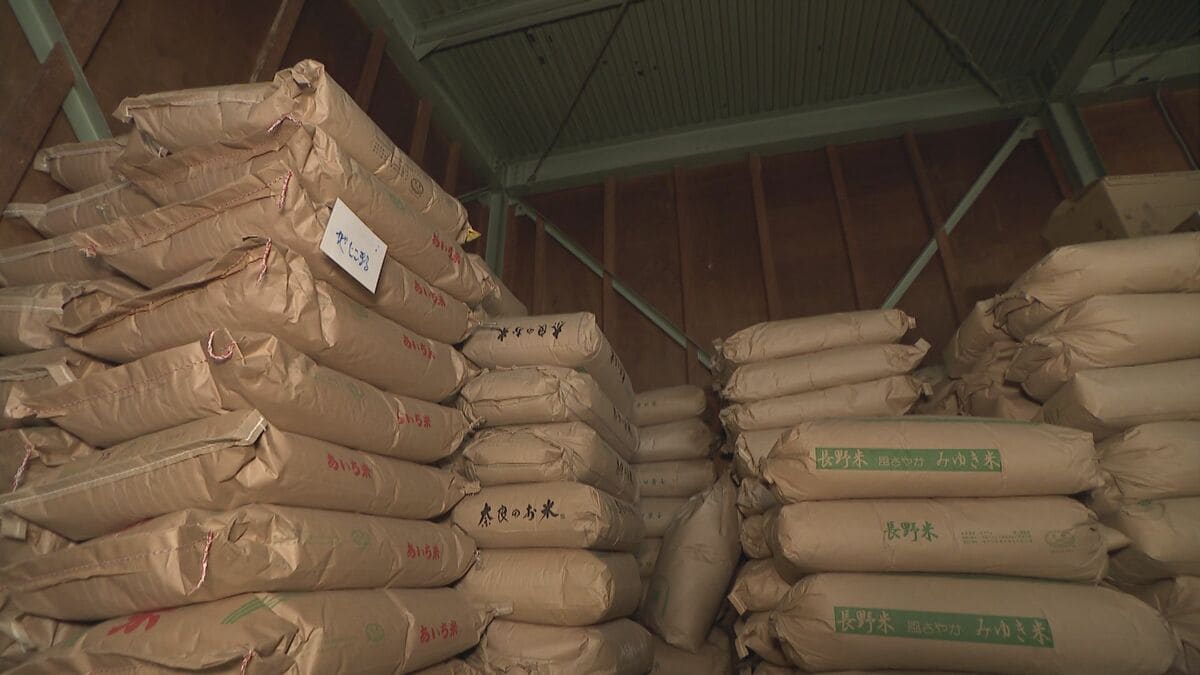 新米の売れ行き伸びず“在庫抱える”米穀店 仕入れ値高騰で｢資金的にすごく厳しい｣ コメが余り販売価格下がる可能性も？