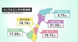 石川県のインフルエンザ患者数 七尾市など能登中部で警報レベルに|TBS NEWS DIG