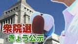【衆議院議員選挙】衆議院選挙が公示　ポイントは公明票の行方と無党派層の動向　山梨　|　山梨のニュース | ＵＴＹテレビ山梨