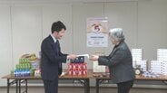 澤田グループがフードバンクとやまへ寄贈　スナック菓子などの食品や日用品372点　ひとり親家庭の支援などに　　|　富山のニュース｜天気・防災｜チューリップテレビ