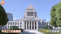 新たな区割りとなってから初の衆院選、きょう公示　各党党首らが第一声| TBS CROSS DIG with Bloomberg