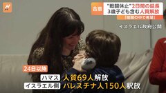 ハマスが4回目の人質の解放　パレスチナ自治区ガザ戦闘一時停止2日間延長へ　イスラエル側も拘束していたパレスチナ人を釈放| TBS CROSS DIG with Bloomberg