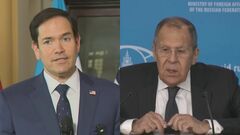 米・ルビオ国務長官　ロシア・ラブロフ外相と電話会談　今後の米ロ協議の進め方を話し合う| TBS CROSS DIG with Bloomberg
