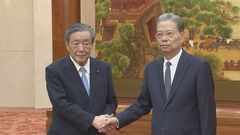 「共に希少種を守ることを歓迎」日中友好議員連盟の議員団が中国共産党の幹部と会談　新たなパンダを貸し出すよう求める| TBS CROSS DIG with Bloomberg