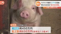 エサ代は約650万円／月に高騰 問われる日本の「食の安全保障」超値上げラッシュで農家が悲鳴| TBS CROSS DIG with Bloomberg