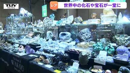 その数20万点以上！世界中から宝石や化石が集まる「山形ミネラル