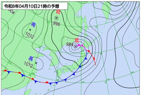 【気象情報】10日は西日本・東日本で大気不安定に…落雷や竜巻、急な強い雨に警戒　積乱雲接近時の避難など安全確保の徹底を【雨と風のシミュレーション】　|　富山のニュース｜天気・防災｜チューリップテレビ