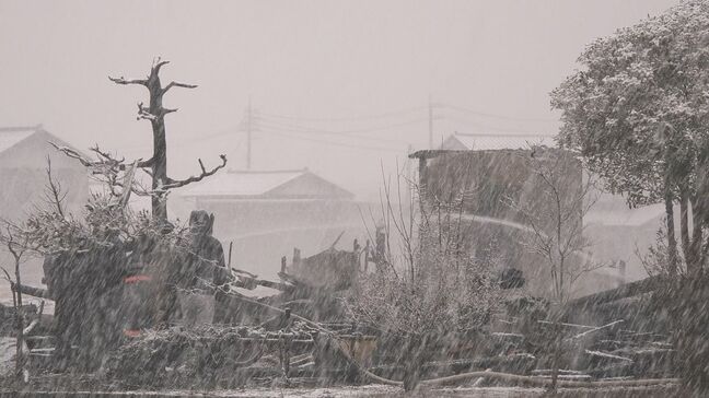 「納屋のような建物が燃えている」未明に住宅焼ける火事　家屋と納屋が全焼か　住人男性(94)と連絡取れず　富山・小矢部市|TBS NEWS DIG