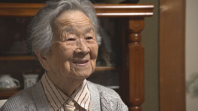 来年1月に“100歳”の山川さんはコーラとところてんが大好き【敬老の日】新潟市|TBS NEWS DIG