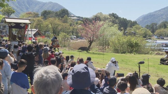 今年の大型連休の観光客　およそ124万人で去年より約18万8000人増加　山梨|TBS NEWS DIG