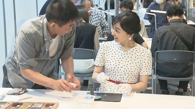 佳子さま 大阪・関西万博へ 津軽塗、夜の地球、ペルー料理に舌鼓…「とても美味しいです」|TBS NEWS DIG