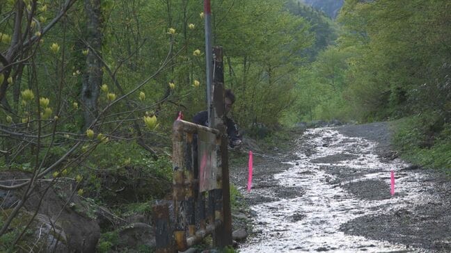 北アルプス大猫山で不明の男性（66）発見　上級者コースのブナクラ峠、猫又山ルート　切り立った崖、積雪で下山経路を検討　山岳警備隊員が合流へ|TBS NEWS DIG