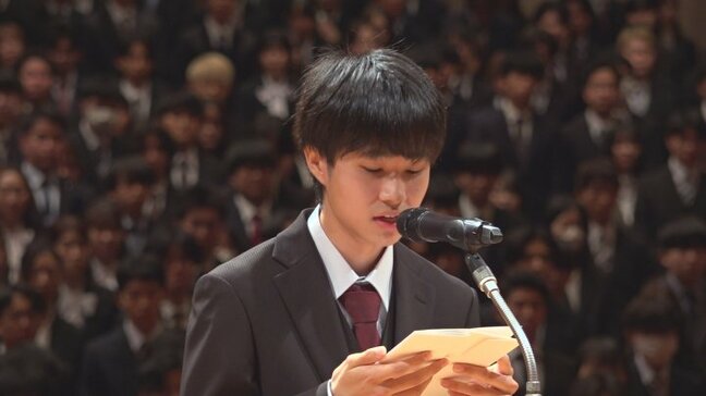 「目標に向かい精進することを誓います」　4学部と大学院に1228人が入学　「バイトやサークルを楽しみつつ勉強も」　山梨大学|TBS NEWS DIG