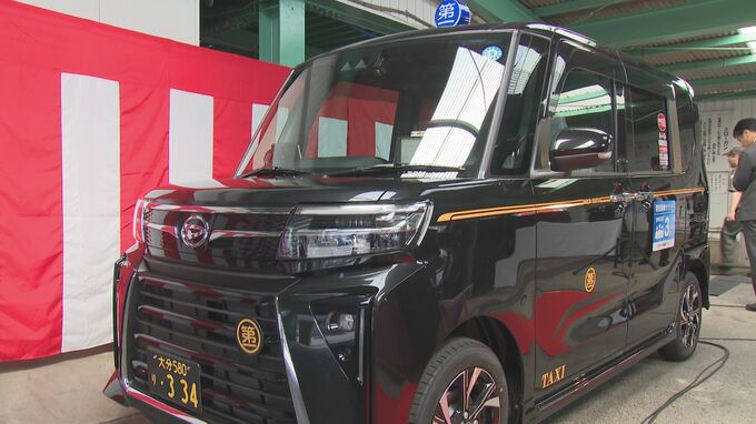 “軽自動車タクシー”が運行開始「天井が高めで圧迫感なし」狙いはドライバーの人材確保　国内3か所目の導入|TBS NEWS DIG