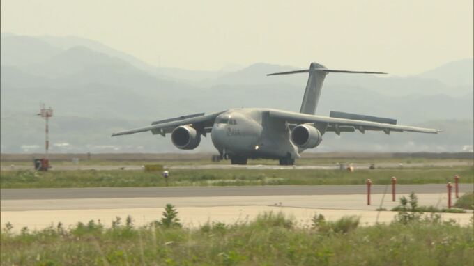 スーダンからの在留邦人退避の任務終え　C2輸送機が美保基地に帰還|TBS NEWS DIG