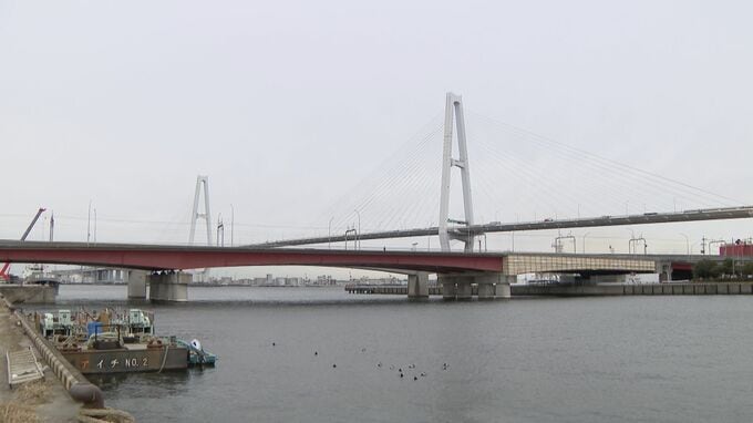 名古屋・金城ふ頭の「金城橋」で若い男性が倒れているのが見つかる　後に死亡を確認　警察が身元と事件性の有無など捜査|TBS NEWS DIG