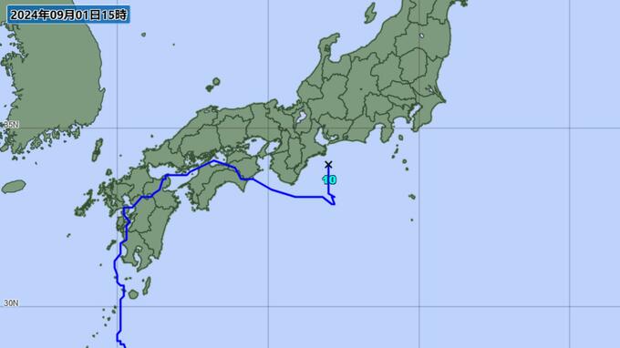 台風10号サンサンは熱帯低気圧へ　引き続き土砂災害に警戒を|TBS NEWS DIG