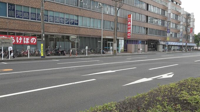 鹿児島市・城南通り沿いの歩道で仰向けで倒れた男性発見　搬送先の病院で死亡|TBS NEWS DIG