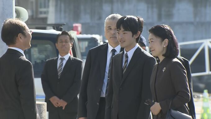 紀子さま 悠仁さま　デフリンピック観戦などのため伊豆大島へ　台風被害の犠牲者を慰霊も|TBS NEWS DIG