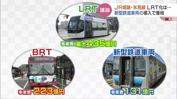 JR城端とJR氷見線は議論の末、LRT化でなく新型の鉄道車両導入で一致　富山　|　富山のニュース｜天気・防災｜チューリップテレビ