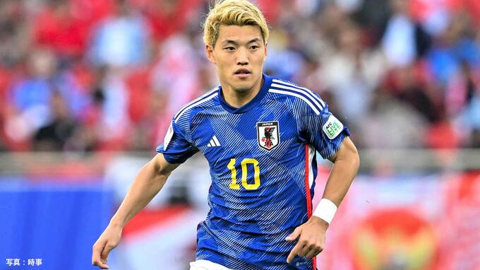 日本代表、前半31分堂安が先制点、今大会初ゴール！毎熊の強烈ミドルから冷静に押し込む【アジア杯・バーレーン戦】|TBS NEWS DIG