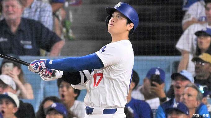 大谷翔平 42号先頭打者アーチ！直近5戦3発でオズーナと5本差、自身のボブルヘッドデーでいきなり豪快弾|TBS NEWS DIG
