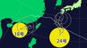 【ダブル台風】動き鈍く影響長引くおそれ… 台風24号発生 列島の広い範囲で警報級大雨か  雨・風シミュレーション 気象情報 台風情報　|　名古屋・愛知・岐阜・三重のニュース【CBC news】 | CBC web