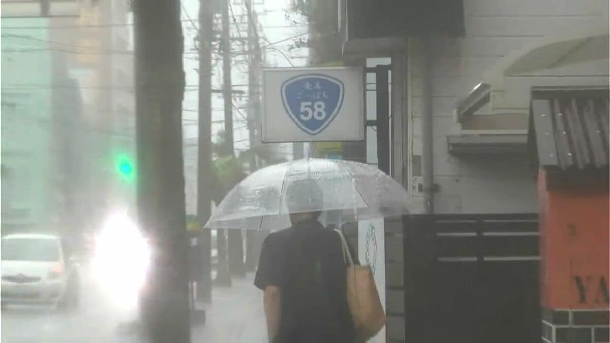 奄美地方で大雨　喜界町で1時間に75ミリ　海の交通に乱れ　鹿児島