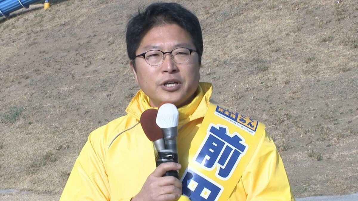 【衆議院選挙2026】候補者の選挙戦に密着　高知2区・前田強さん（国民民主党・新人）