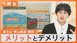往復で1万円!富士山“登山鉄道”構想に賛否の声 実現すると…どうなる?メリット&デメリット解説【Nスタ】|TBS NEWS DIG