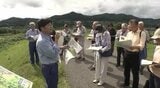 「局地的な雨が多いので心配…」台風19号災害から7年を前に…長野市の被災地の住民が、防災工事進む現場へ…決壊場所近くに建設される防災ステーション予定地見学|TBS NEWS DIG