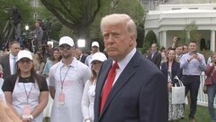 トランプ大統領　中国への関税“145％から下がっていく”| TBS CROSS DIG with Bloomberg