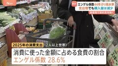 エンゲル係数44年ぶり高水準28.6％　2025年消費支出　食料品の値上げ相次ぎ外食の支出増| TBS CROSS DIG with Bloomberg