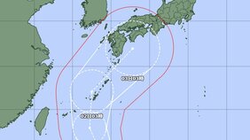 【台風情報】台風6号は沖縄～本州直撃ルート　最大瞬間風速は60メートルで接近、1日以降に沖縄から九州・四国方面を通過か　気象庁発表|TBS NEWS DIG