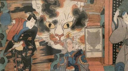 ネコが描かれた浮世絵などを紹介 ｢ごろごろまるまるネコづくし展｣ 愛知