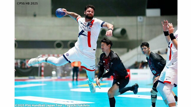 「シュートが破壊的」仏リーグ11連覇中パリSGが約8000人のファンを魅了【ハンドボール】|TBS NEWS DIG