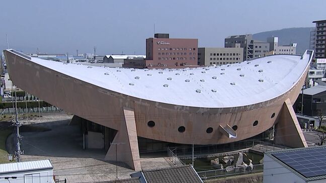 県が解体決めている “船の体育館”　建築家らでつくる団体が「建物と土地を購入し宿泊施設として活用する」提案【香川】|TBS NEWS DIG