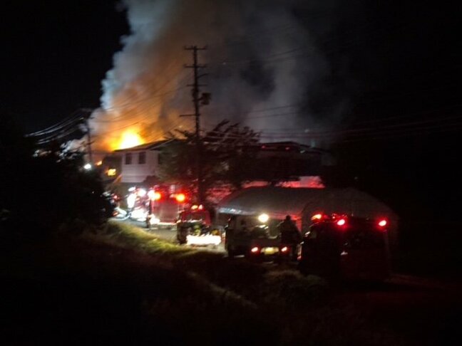 南陽市で住宅火災 夜中の火災で周囲は騒然…住人がケガ(山形)|TBS NEWS DIG