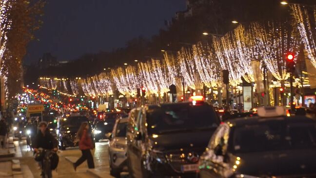 パリのクリスマス イルミネーション×絶叫アトラクション|TBS NEWS DIG