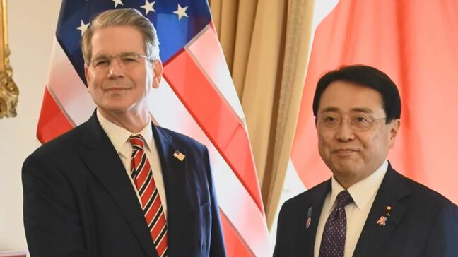 【速報】赤沢大臣、ベッセント財務長官と電話会談　「協議を精力的に継続することで一致」|TBS NEWS DIG
