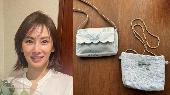 【北川景子】「娘も気に入ってくれました」長女4歳のために手作りしたポシェットとポーチを紹介|TBS NEWS DIG