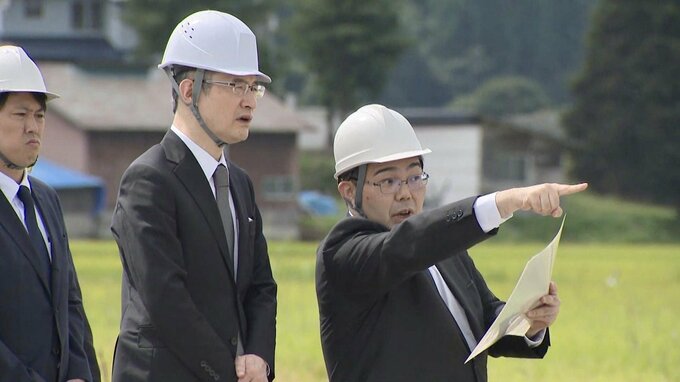 大雨で警察官殉職の現場に露木警察庁長官が訪れる　県警は今後警察庁と連携し安全規定を見直しへ　全国の現場の安全見直しにもつながるか（山形）|TBS NEWS DIG