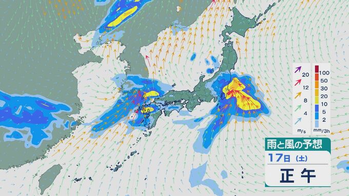 週末は西日本から東日本は「走り梅雨」 雨が降ったりやんだりの天気に 雨と風シミュレーション　|　石川県のニュース｜MRO北陸放送