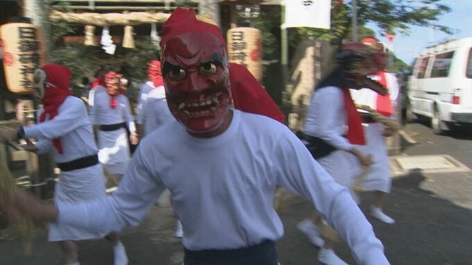 1年で最も恐ろしい1日…奇祭「ガッチ祭り」響き渡る奇声と悲鳴「最高のガッチ日和」　|　BSSニュース | BSS山陰放送