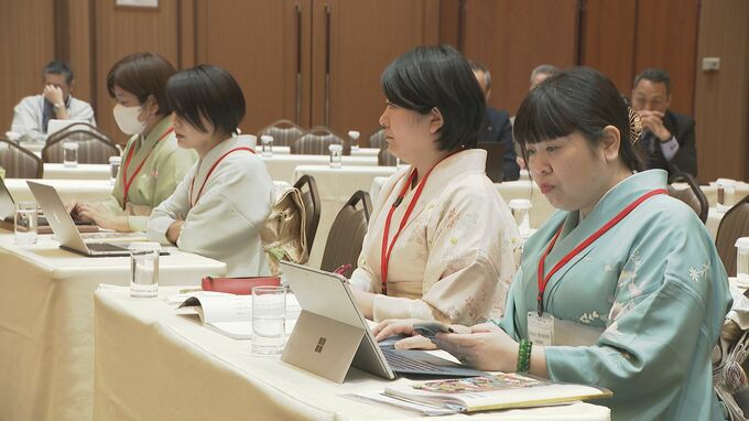 "着物のメーカー、作家ら"が課題共有する会議が金沢で開かれる　|　石川県のニュース｜MRO北陸放送