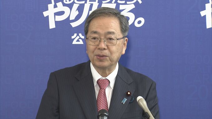 「政局的な意味合いしか感じられない」公明党代表　ガソリン暫定税率廃止法案めぐり野党7党を批判
