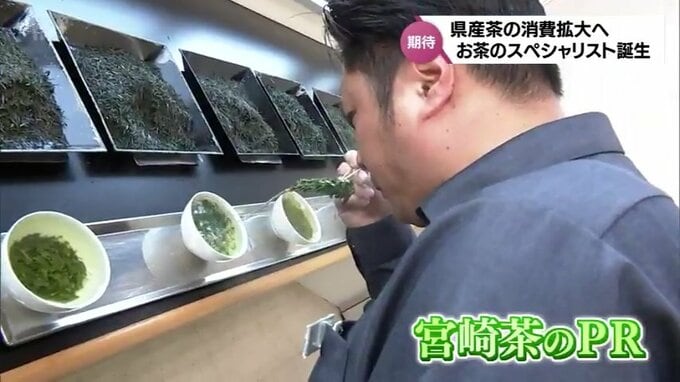 71年の歴史で27人しかいない最高位　茶審査技術十段取得「お茶のスペシャリスト」長渡淳史さん　|　MRTニュース ｜ ＭＲＴ宮崎放送