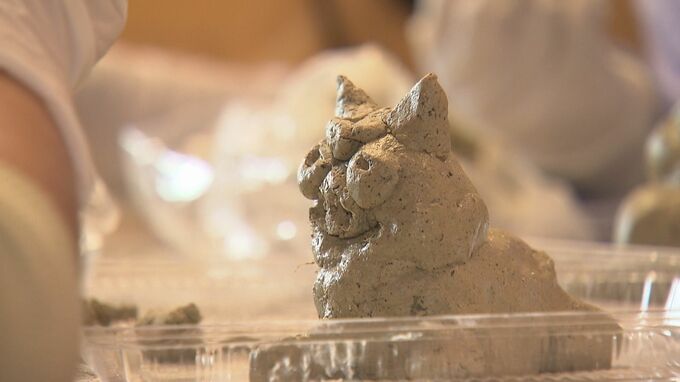 首里城の焼けた瓦でシーサー作り|TBS NEWS DIG